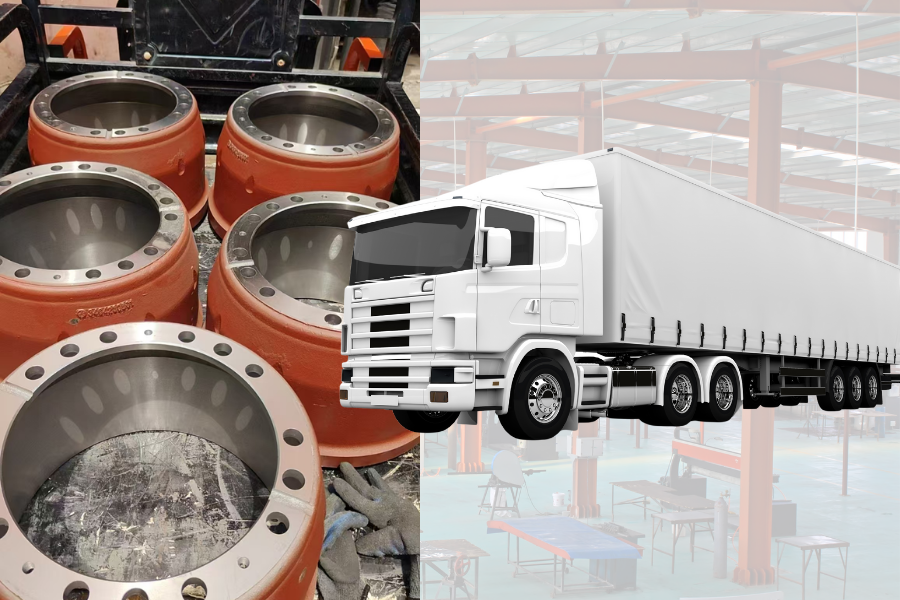 What is the production process of truck brake drums, and what about their product performance?