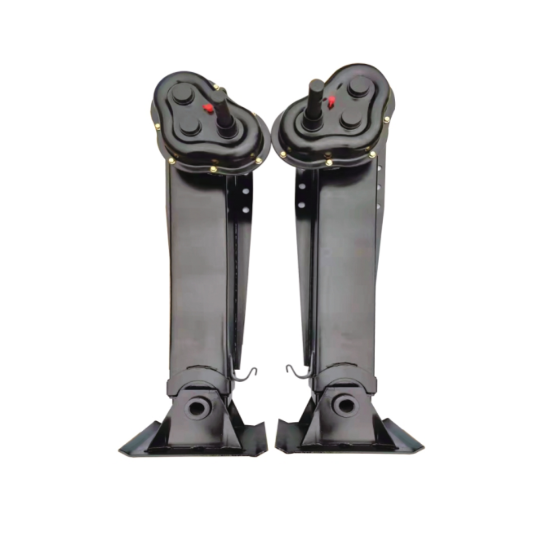 Fully enclosed externalsingle action support leg