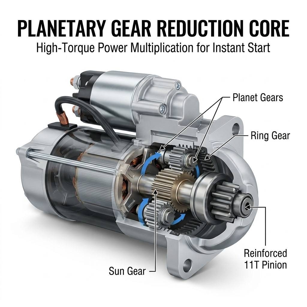 504042667 24V Starter Motor For IVECO Truck