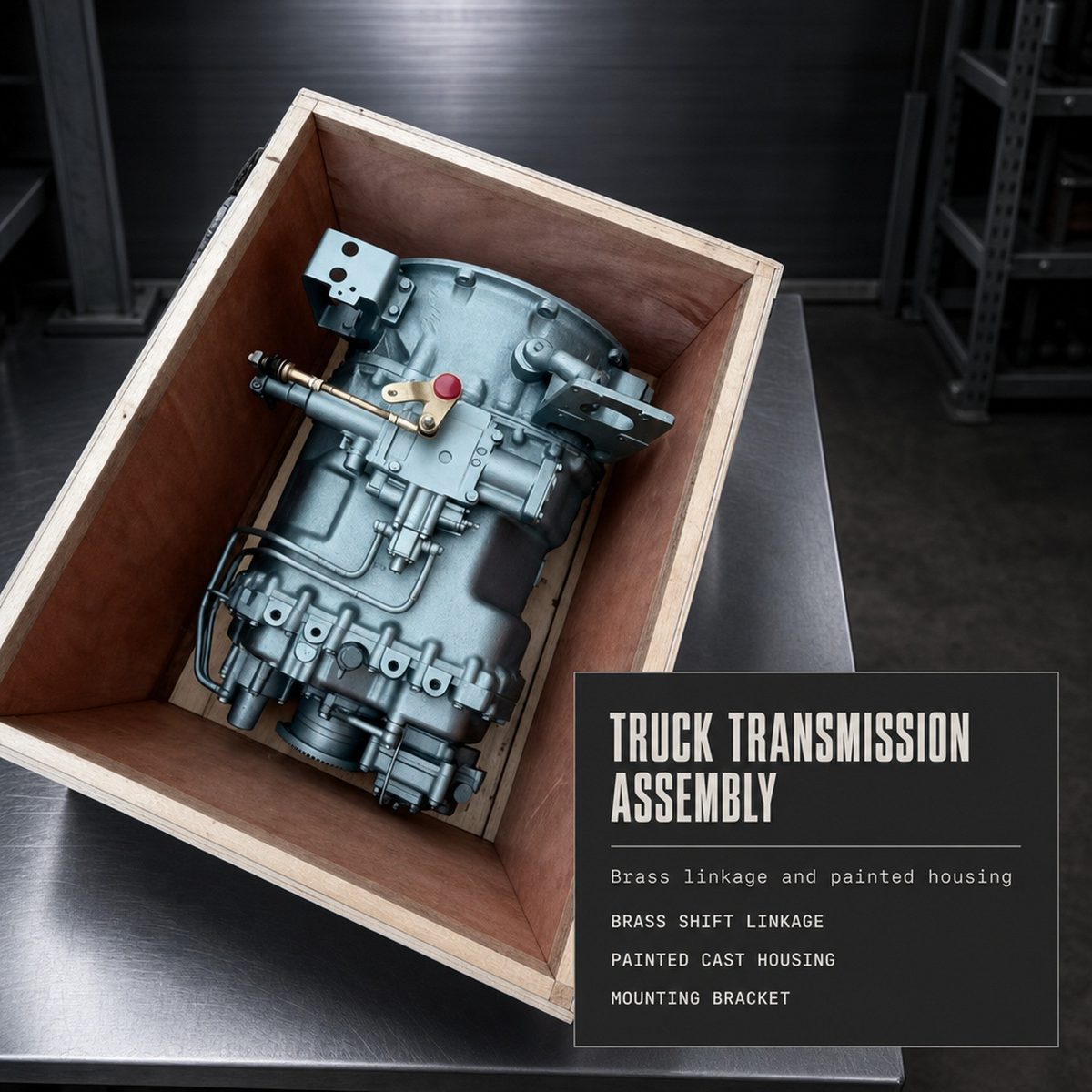 9JS135TA 9-Speed Heavy-Duty Truck Transmission Assembly for Shacman X3000, Delong Heavy-Load Trucks